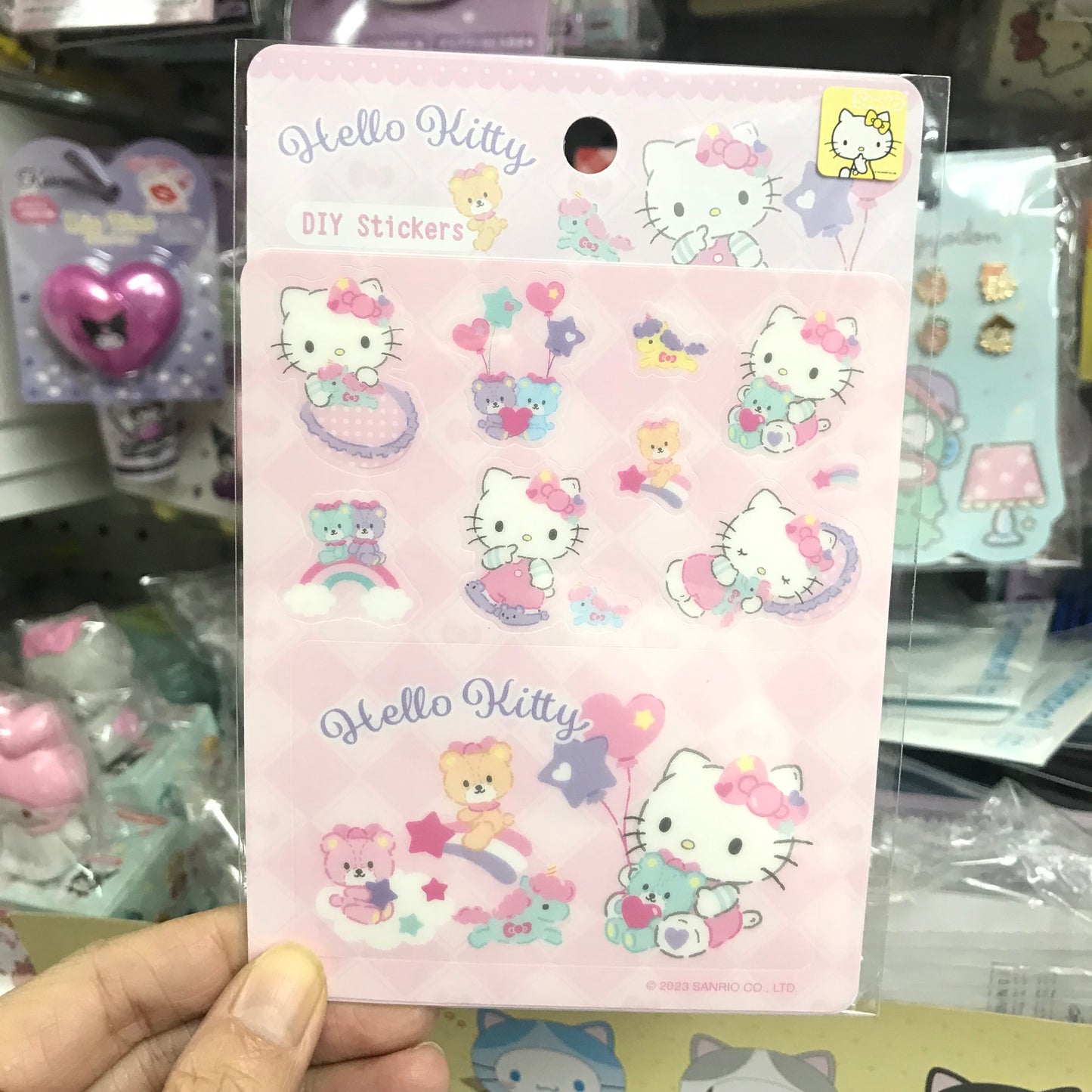 Hello Kitty DIY貼紙