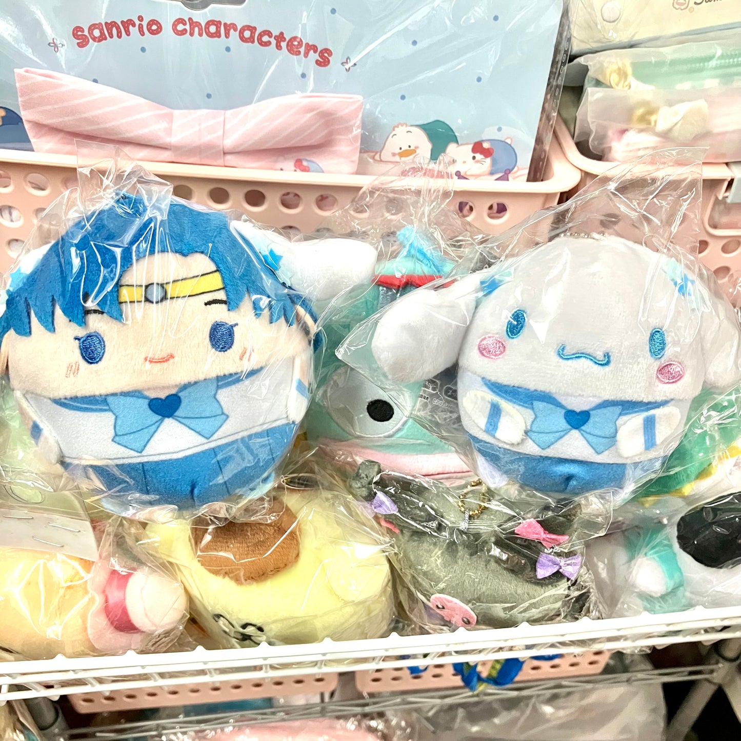 Cinnamoroll x Sailor Moon 公仔掛件一對